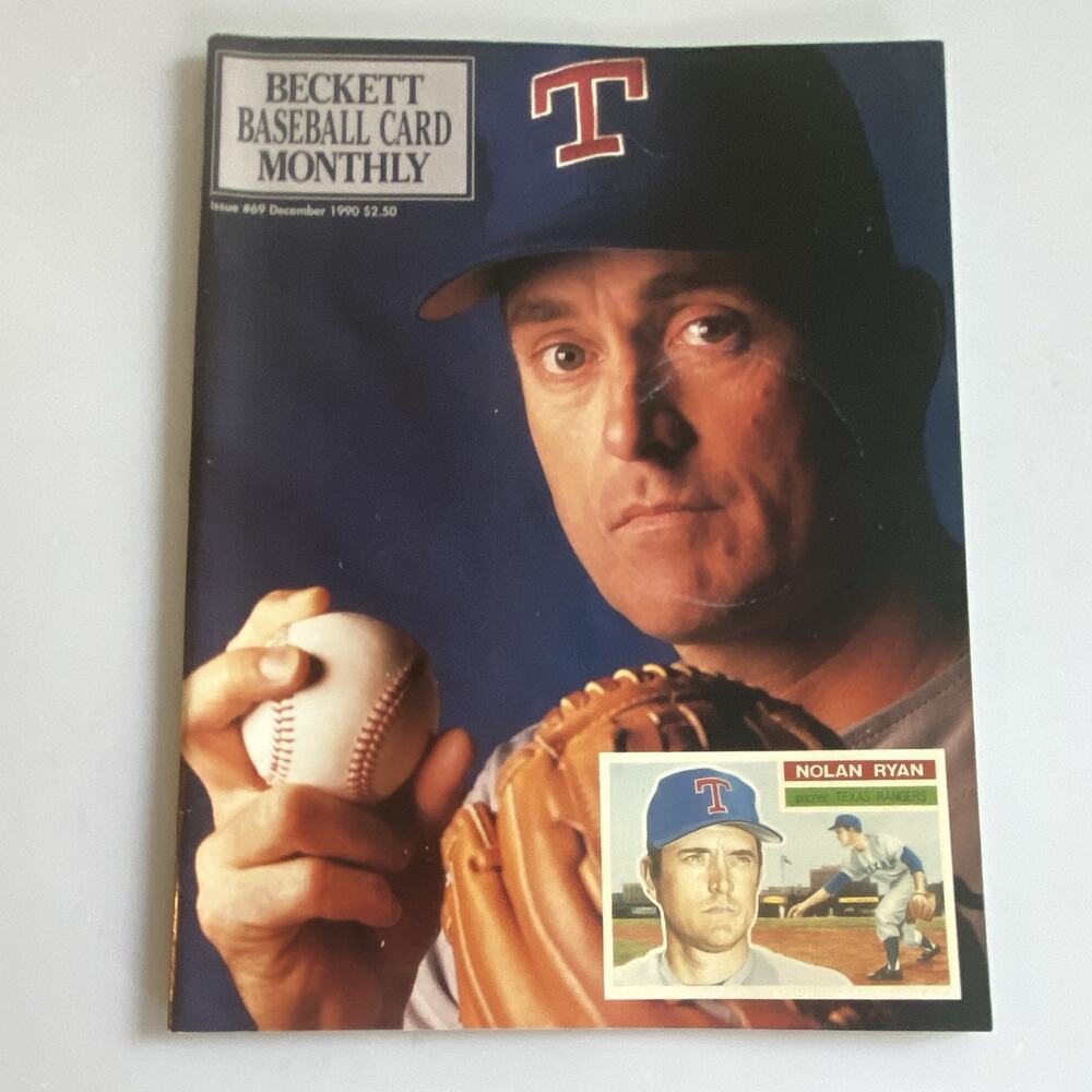 Beckett Baseball Card Monthly Issue #69 December 1990